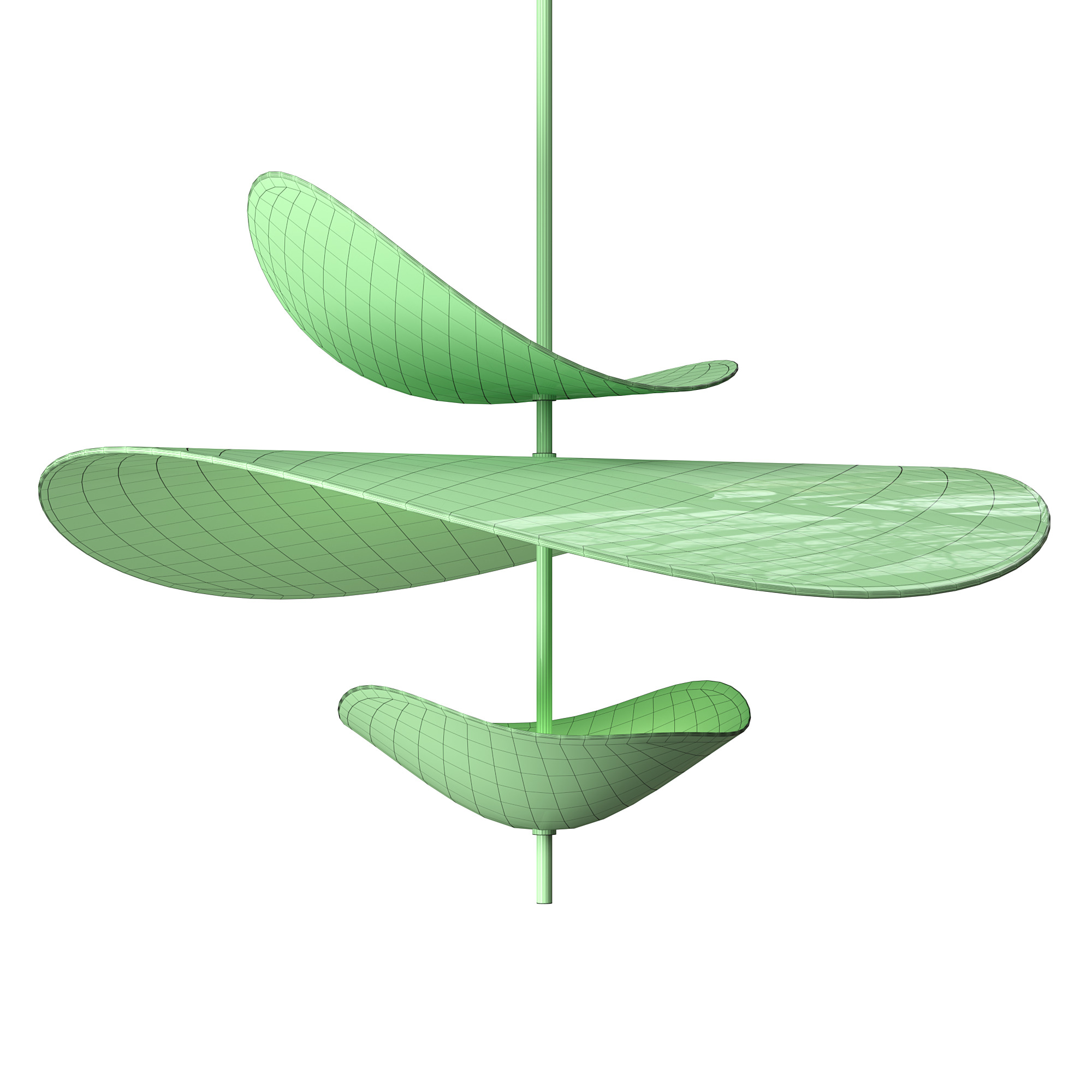 Antigone XL Pendant Lamp by Elsa Foulon 3D model_2