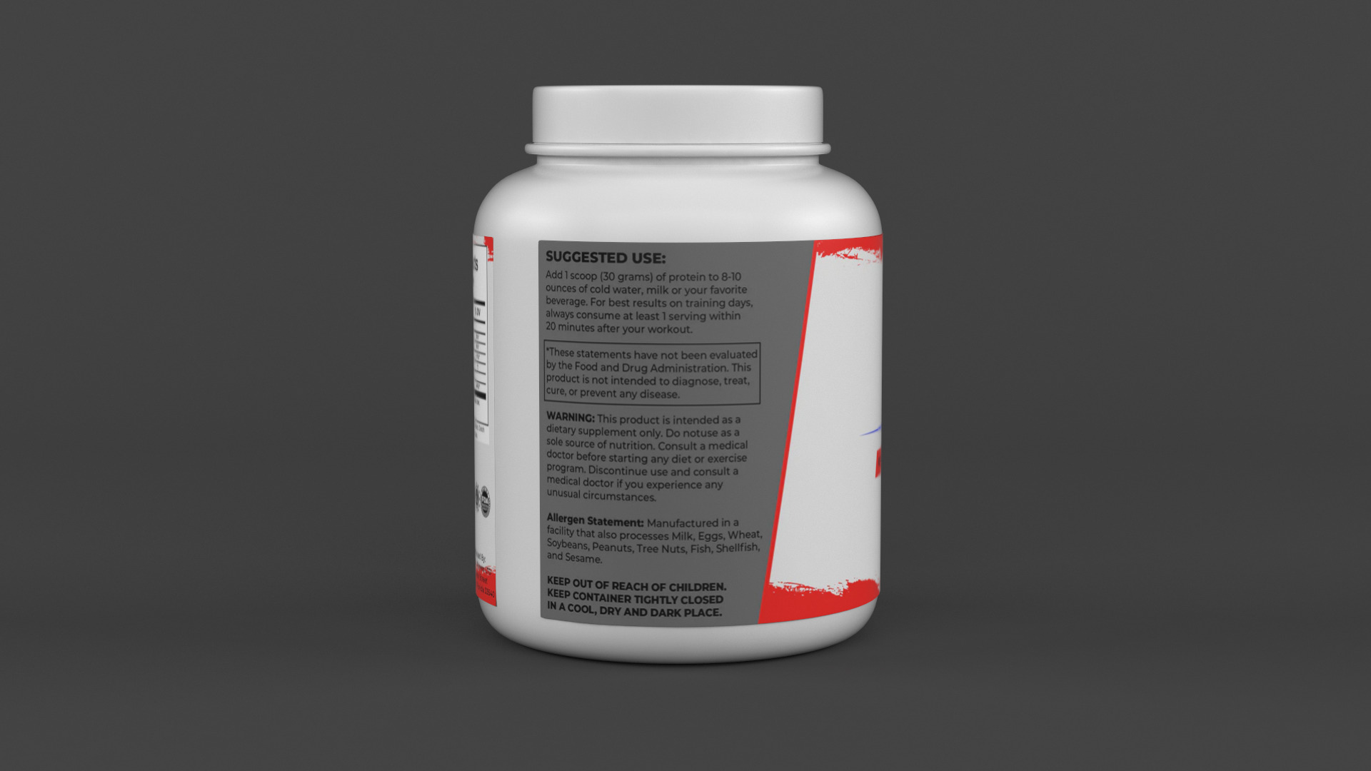 Protein Powder 3D model_6