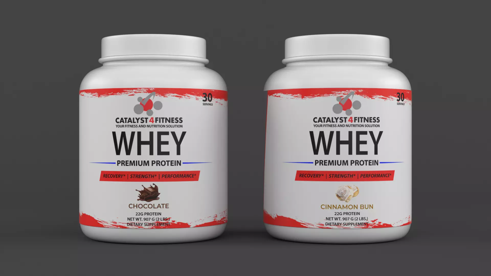 Protein Powder 3D model_0