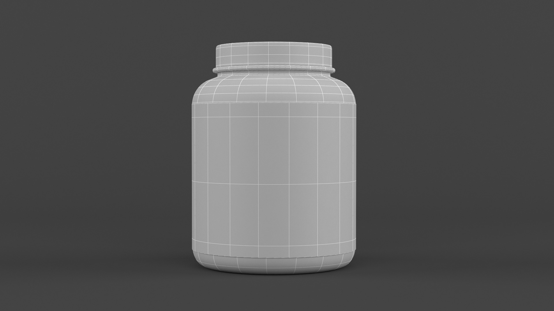 Protein Powder 3D model_11