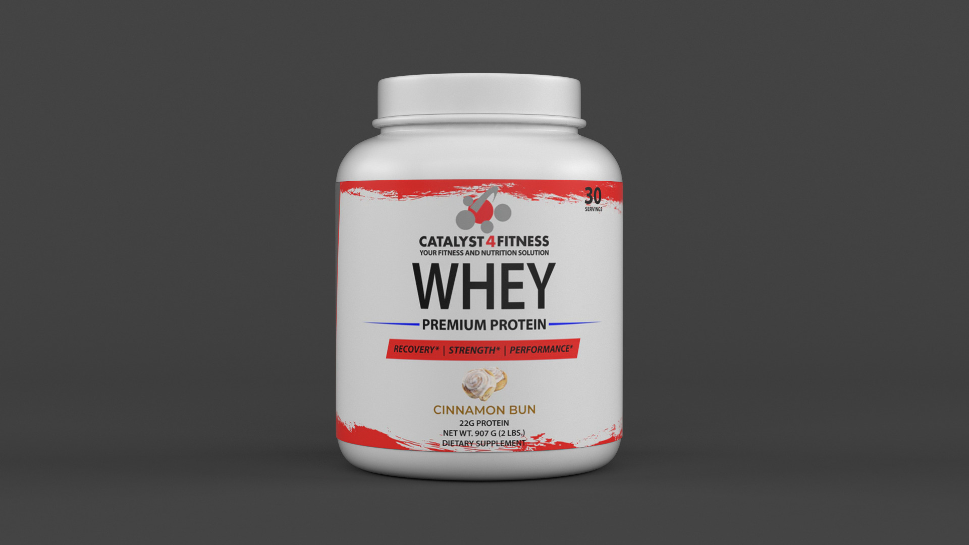 Protein Powder 3D model_4