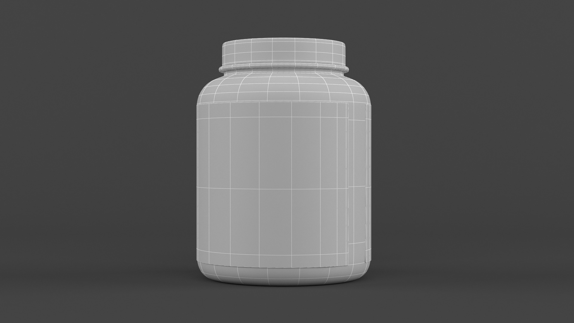 Protein Powder 3D model_12