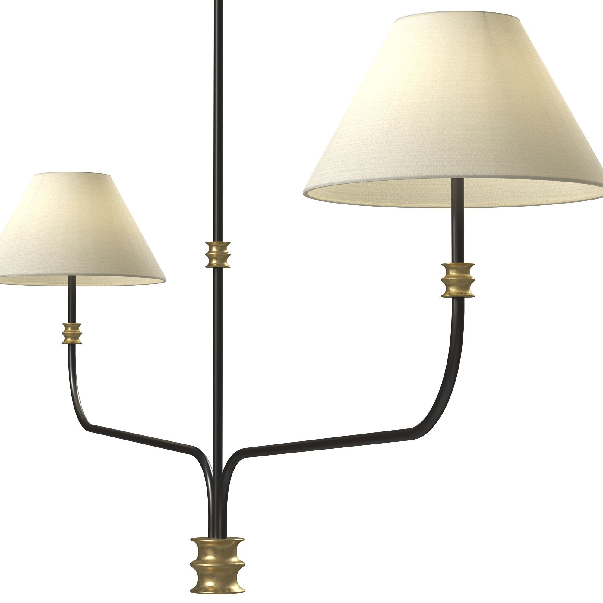 Collins Linear Chandelier 3D model_1