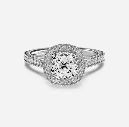 Halo Engagement Ring 03