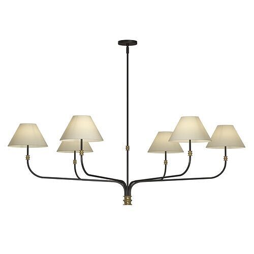 Collins Round Chandelier 3D model