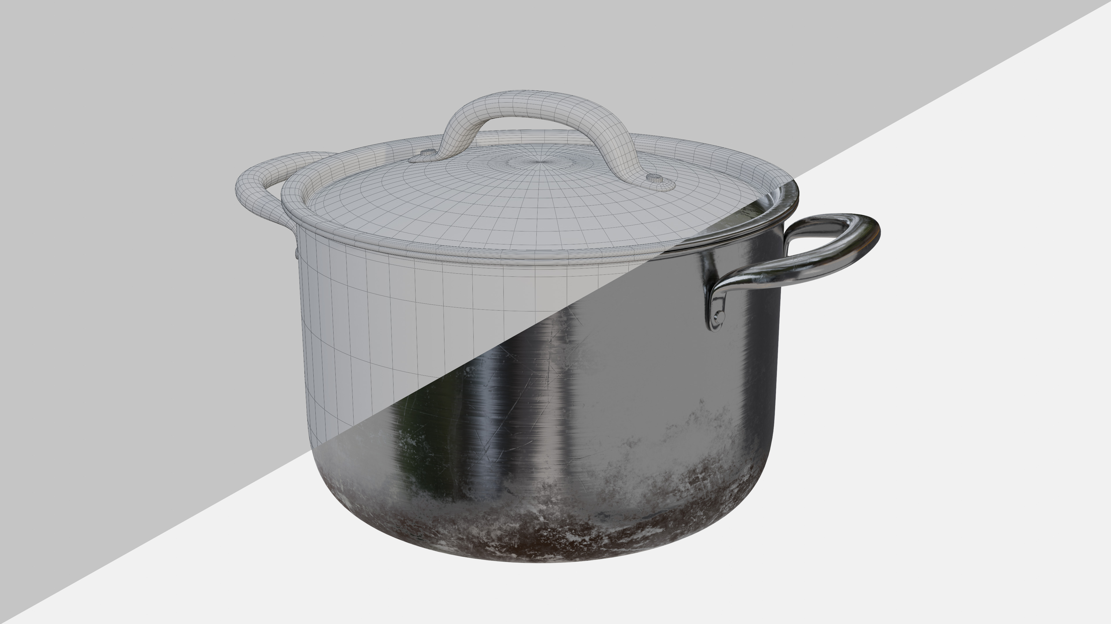  Cooking Pot Old And New 4K PBR 3D model_12