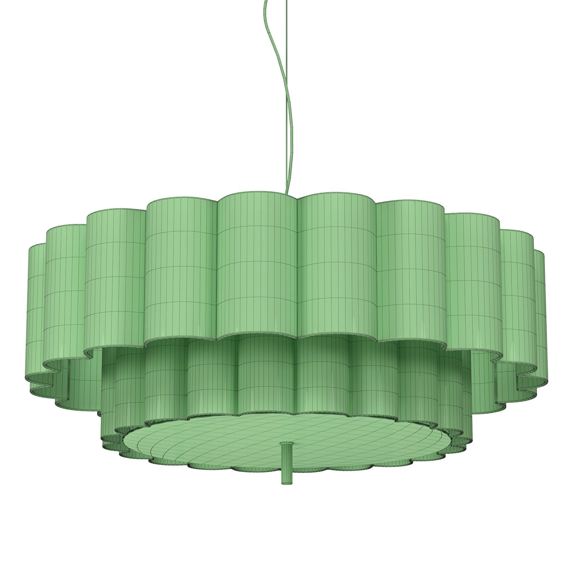 Folia Pendant Lamp 3D model_2