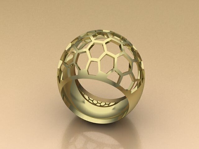 big kandoo ring Free 3D print model