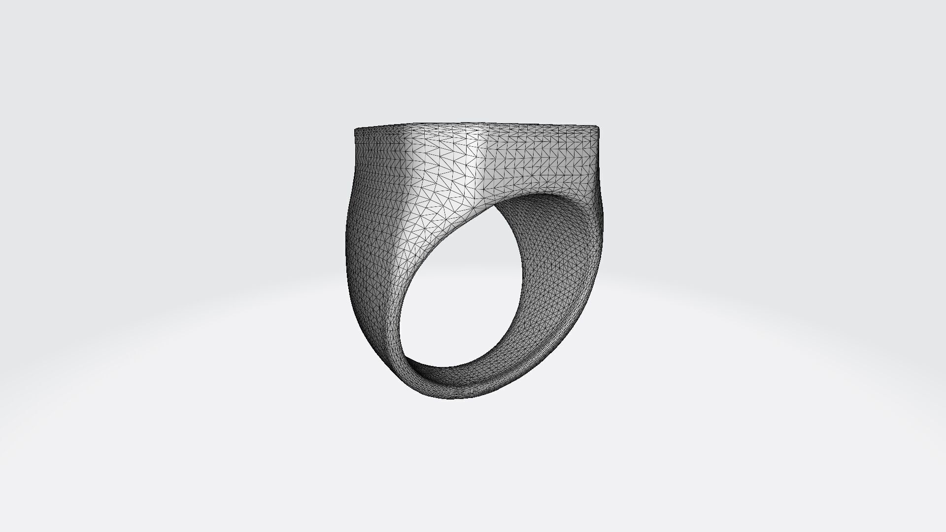 High 3d Render Artificial Signet Ring 3D model_5