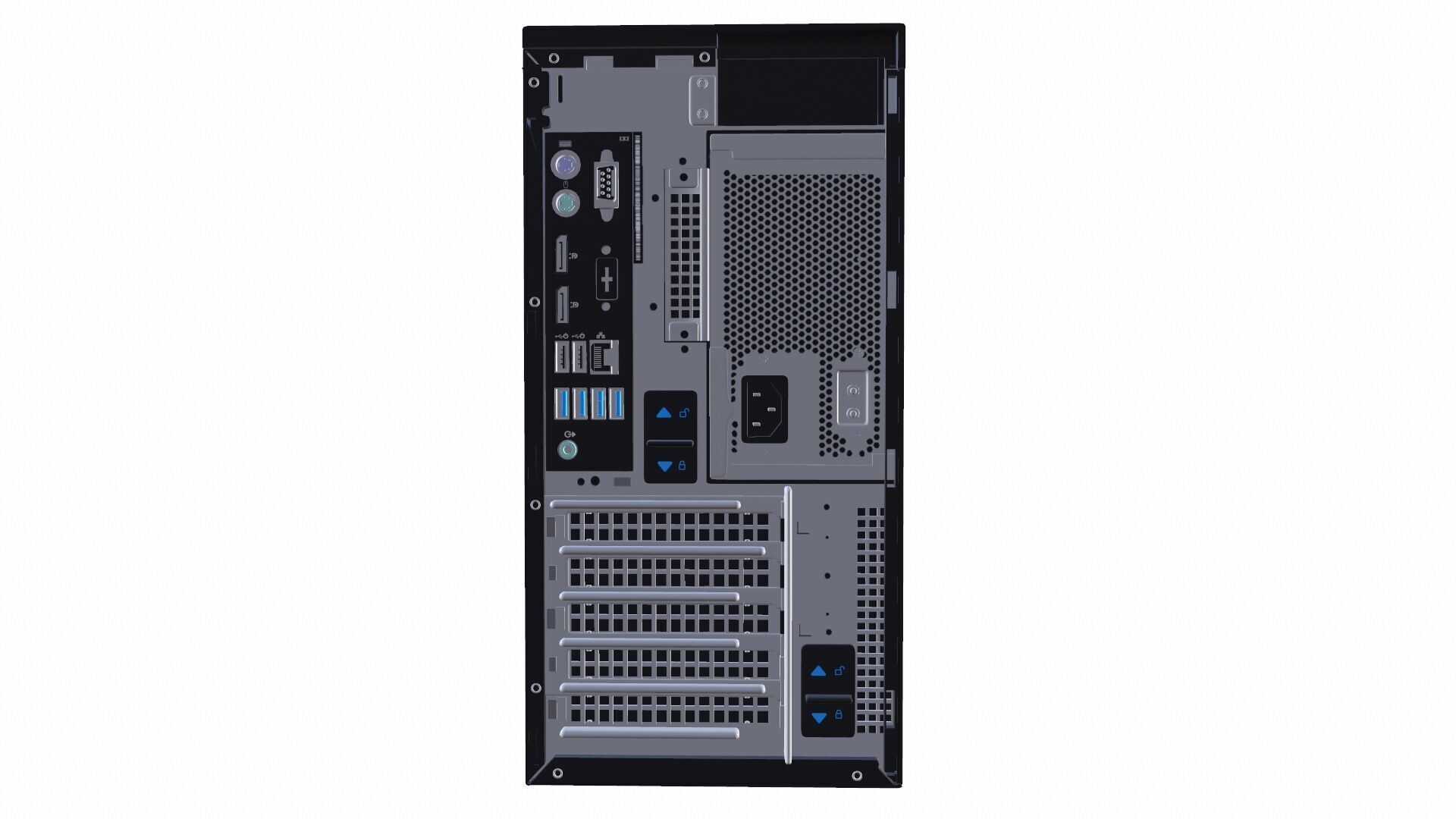 PowerEdge T40 Tower Server 3D model_8