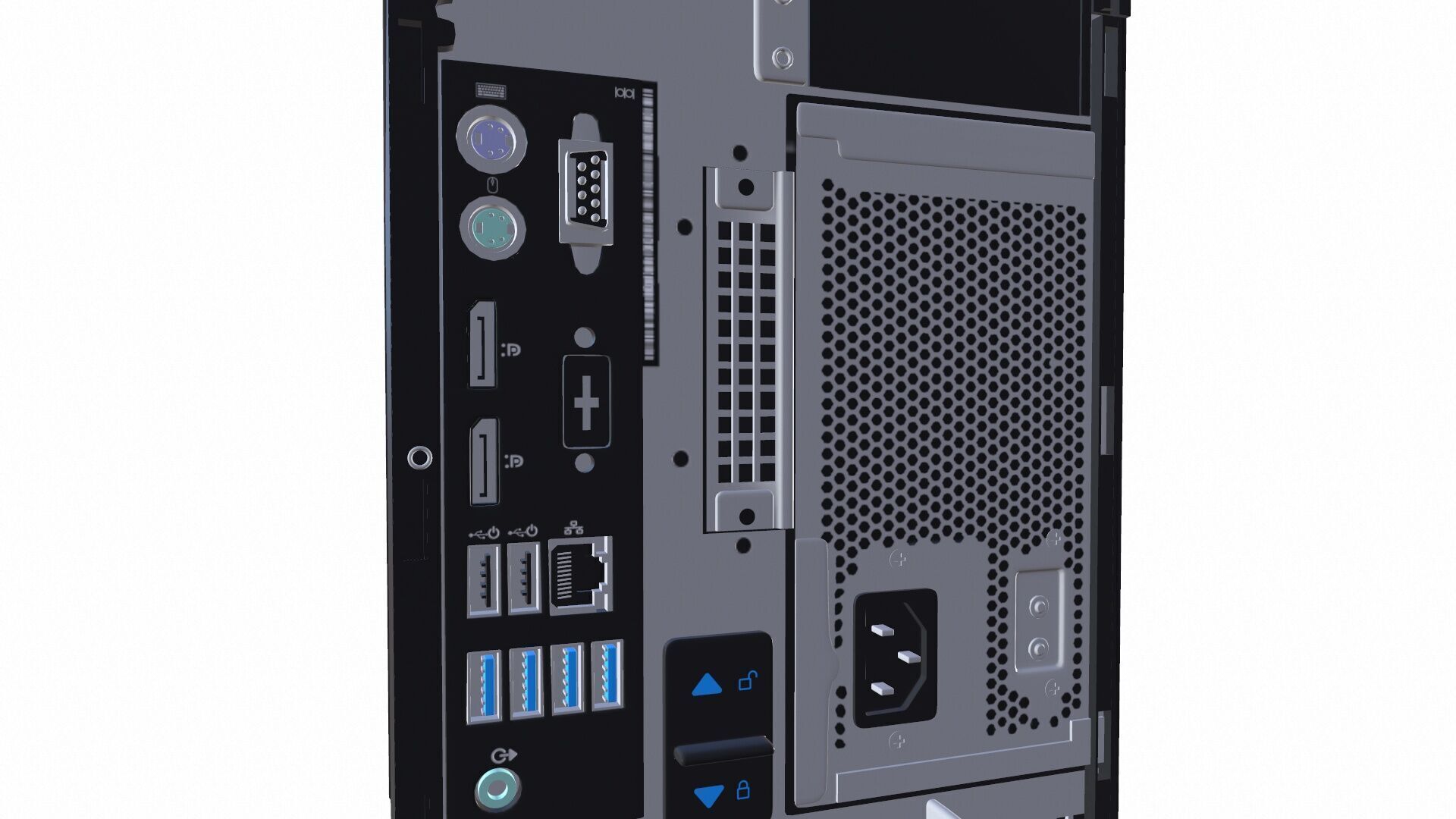 PowerEdge T40 Tower Server 3D model_10