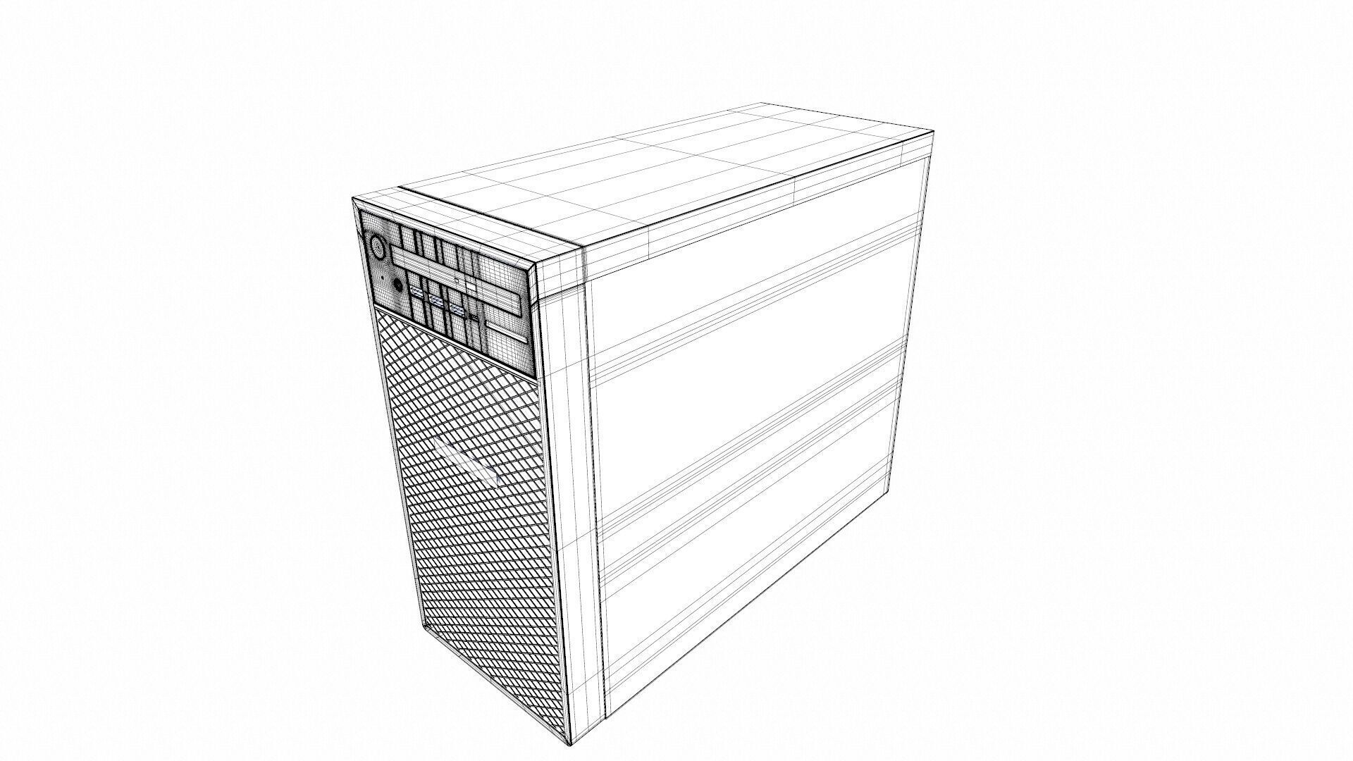 PowerEdge T40 Tower Server 3D model_12