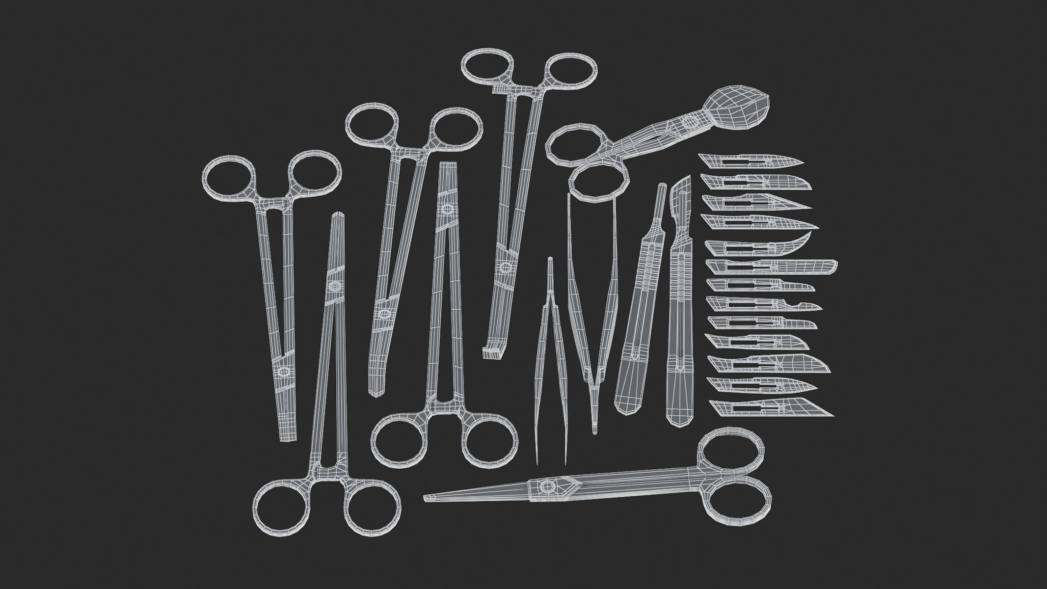 Mega Pack 203 Medical Equipment High Quality 3D Model Collection_82