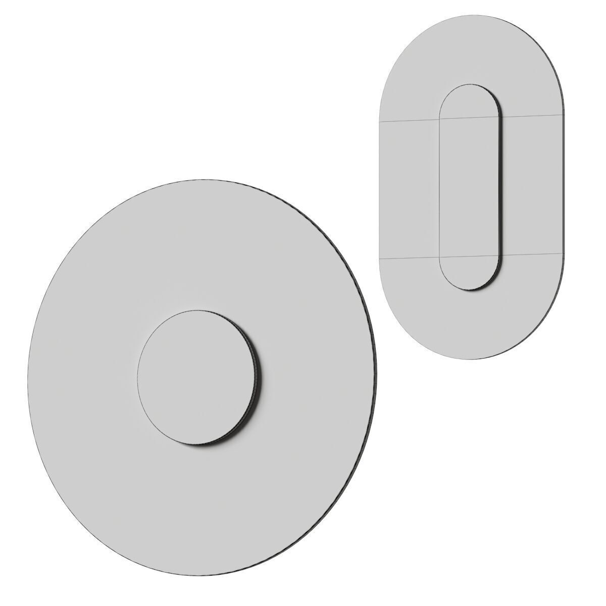 BUTTON by Baxter 3D model_3