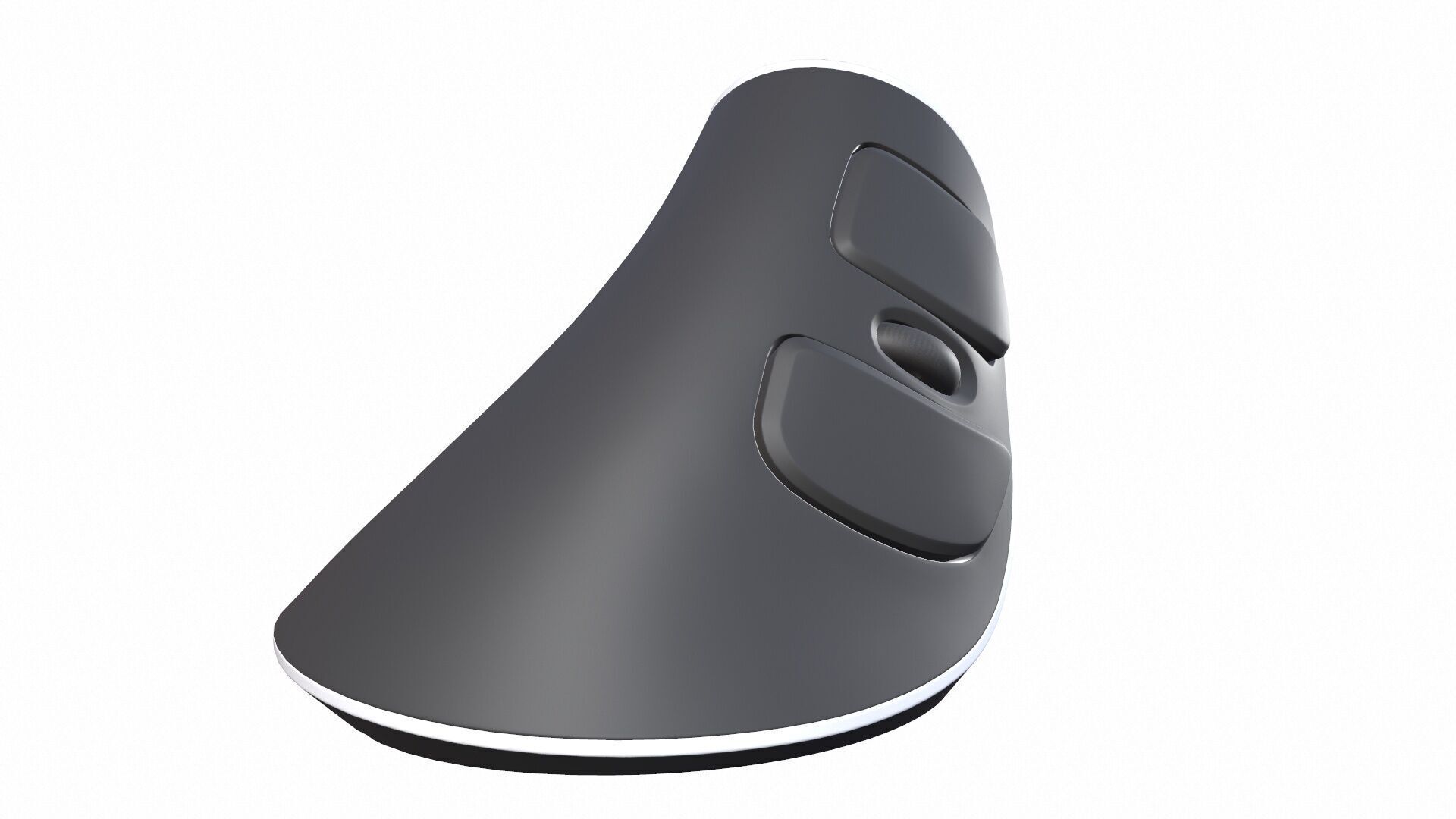 Delux M618 Plus Vertical Mouse 3D model_9