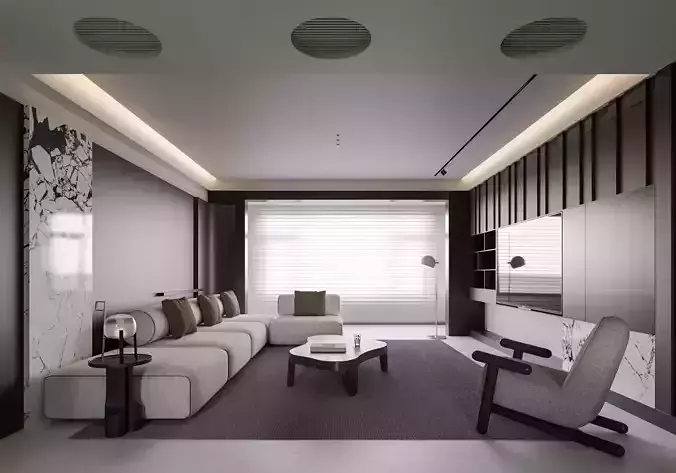 Apartment interior scenes    