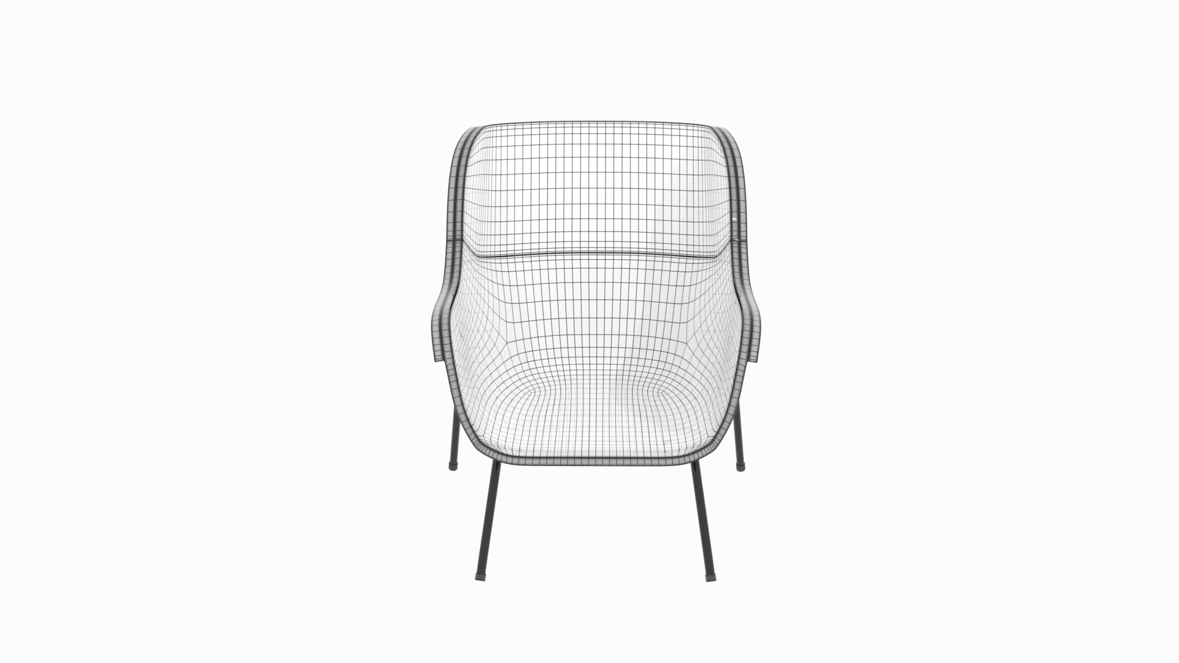 Chair C8 3D model_8