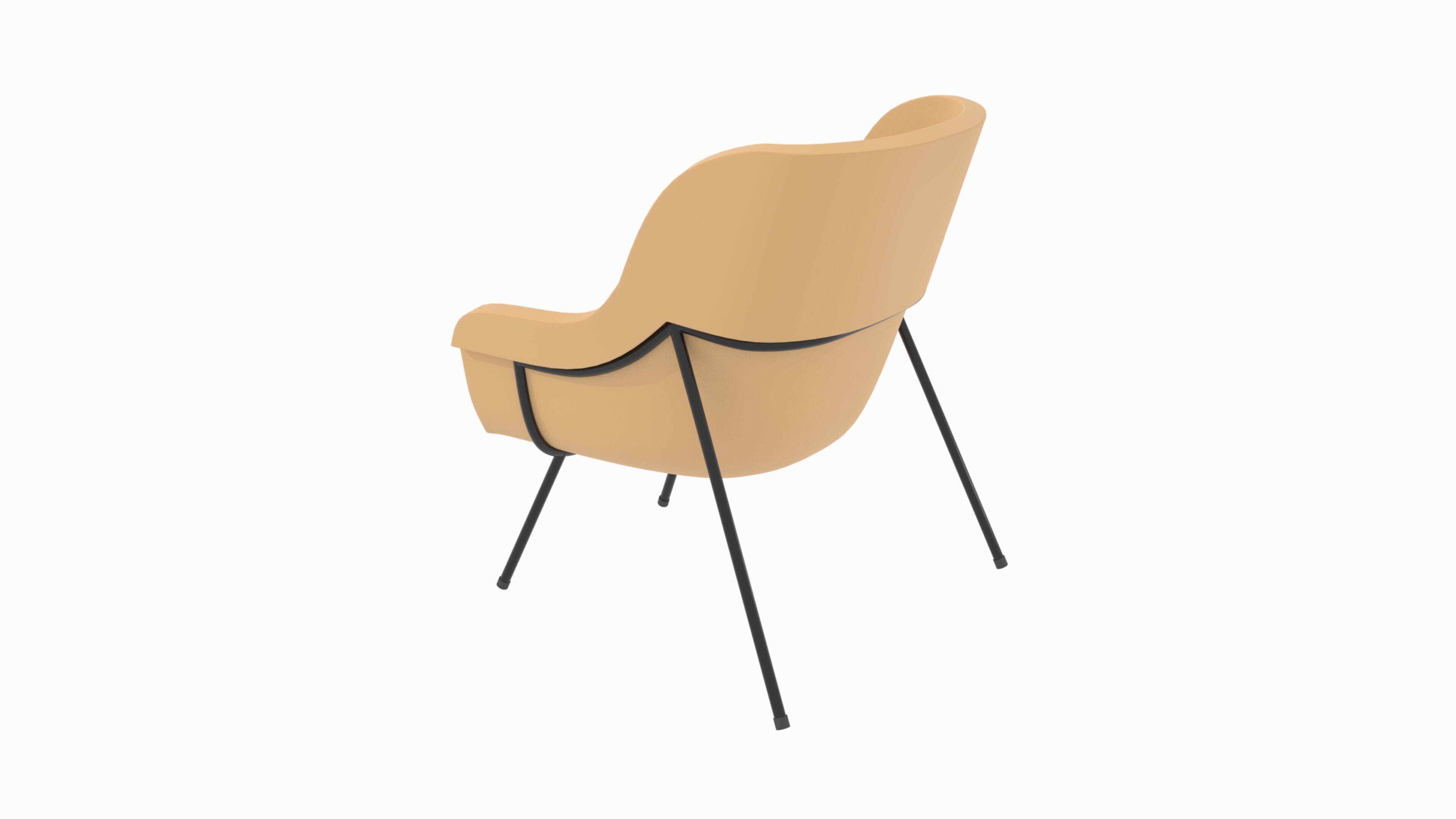 Chair C8 3D model_4