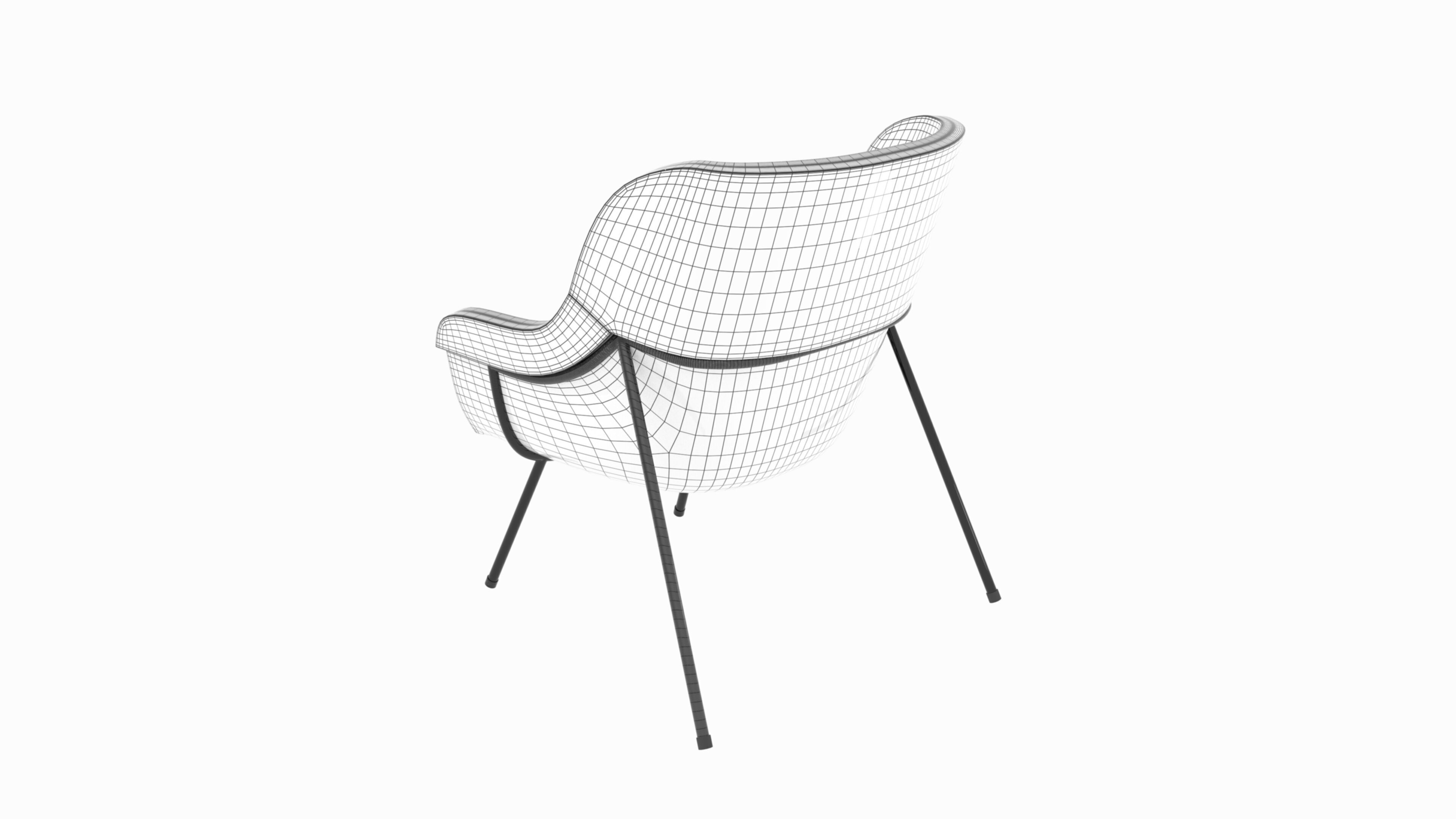 Chair C8 3D model_9