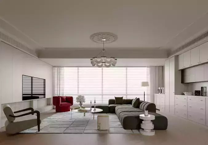 Apartment interior scenes    