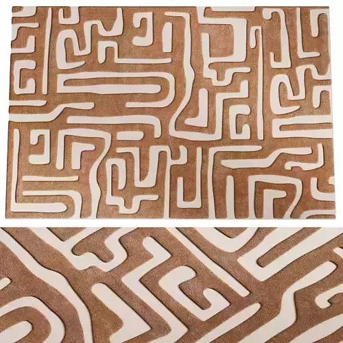 Walker Noble Kuba Wool Rug