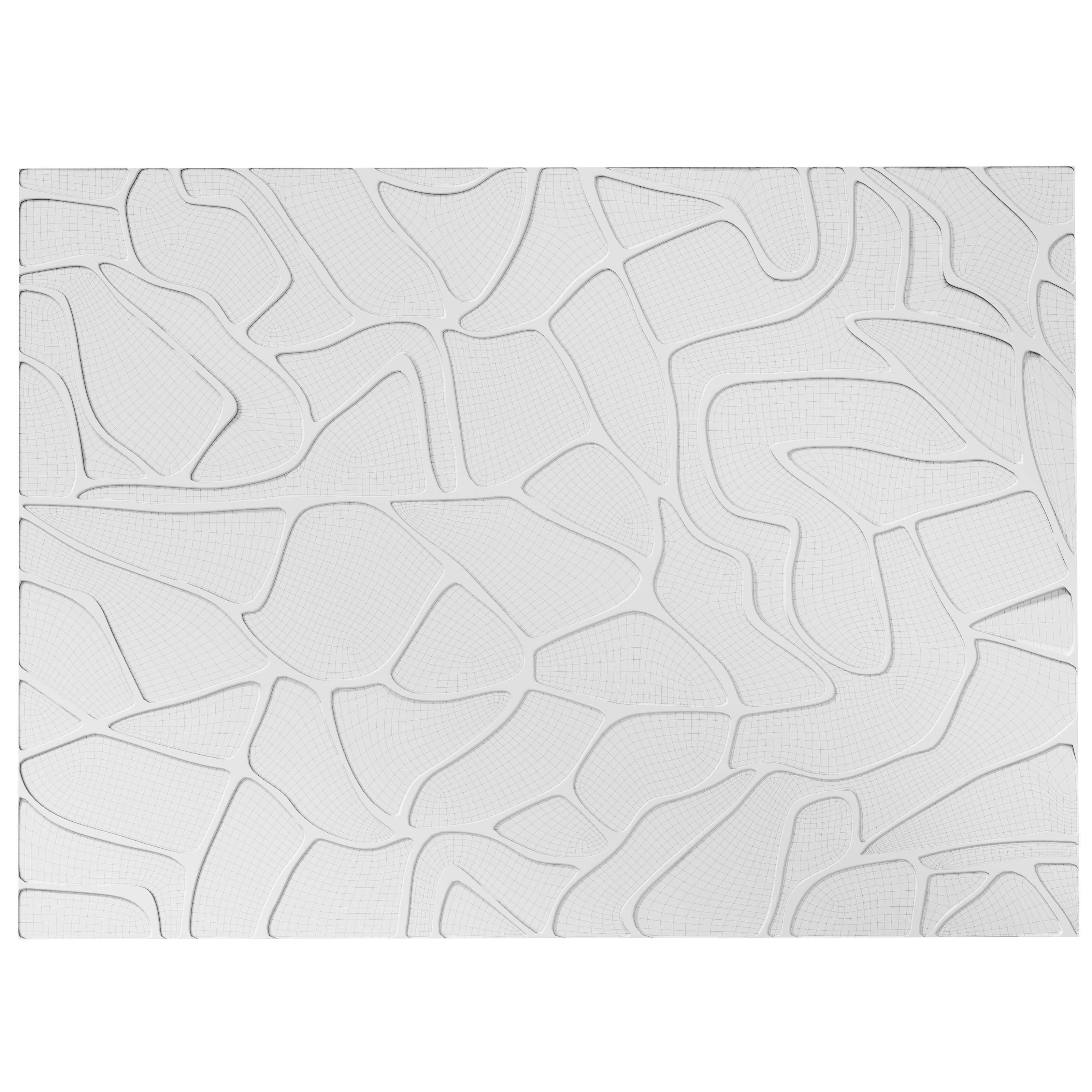 Sonora Tufted Wool Rug 3D model_1