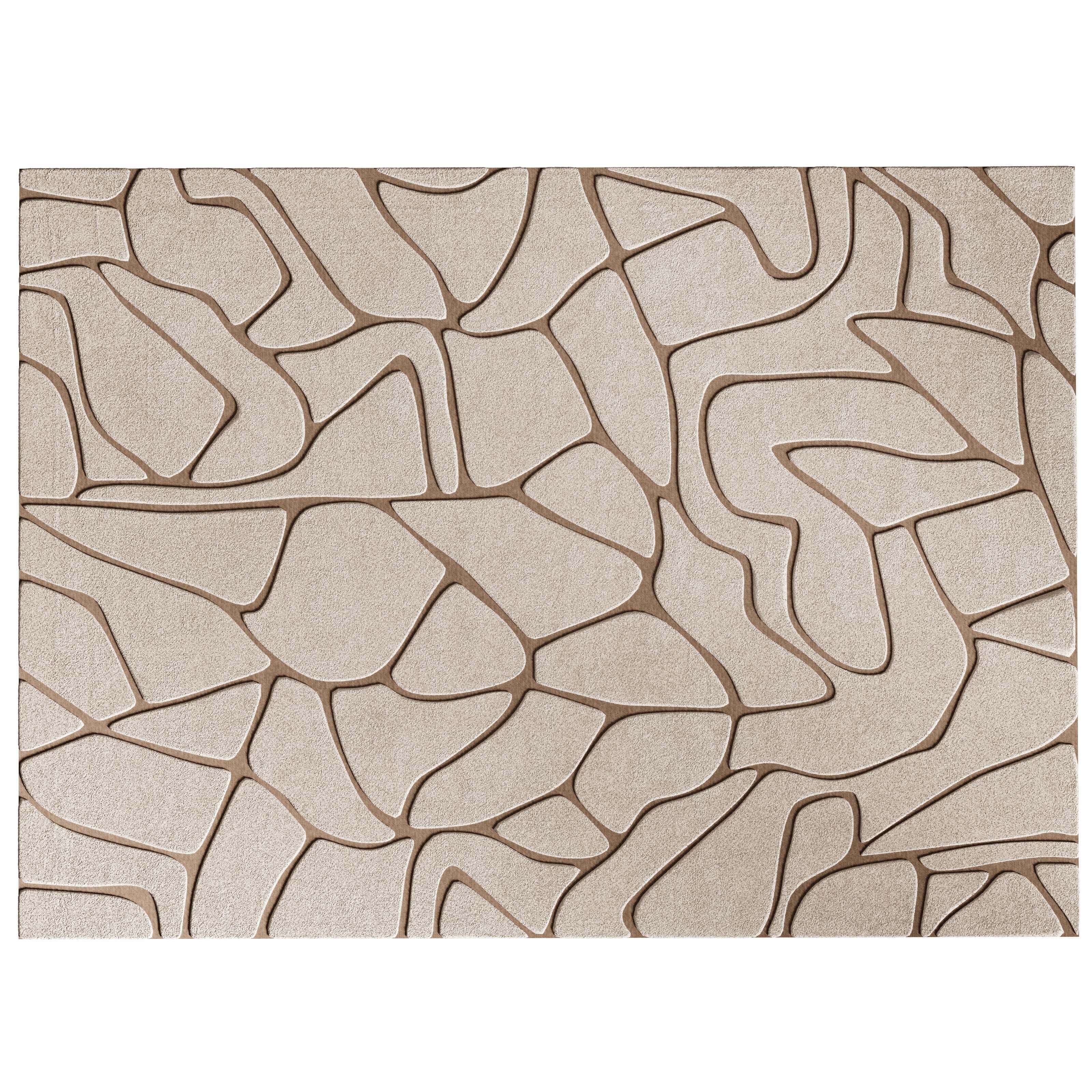 Sonora Tufted Wool Rug 3D model_2