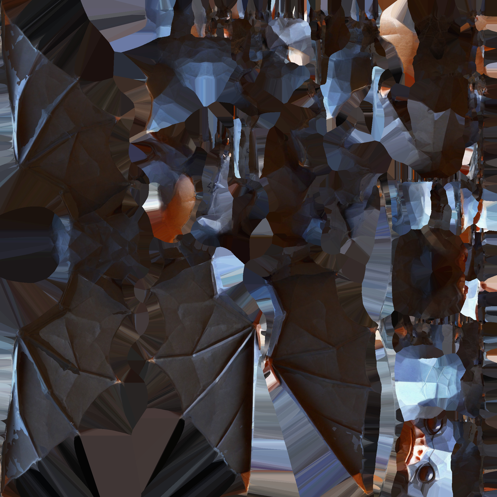 High 3d Render Animal Little Brown Bat Flying 3D model_7