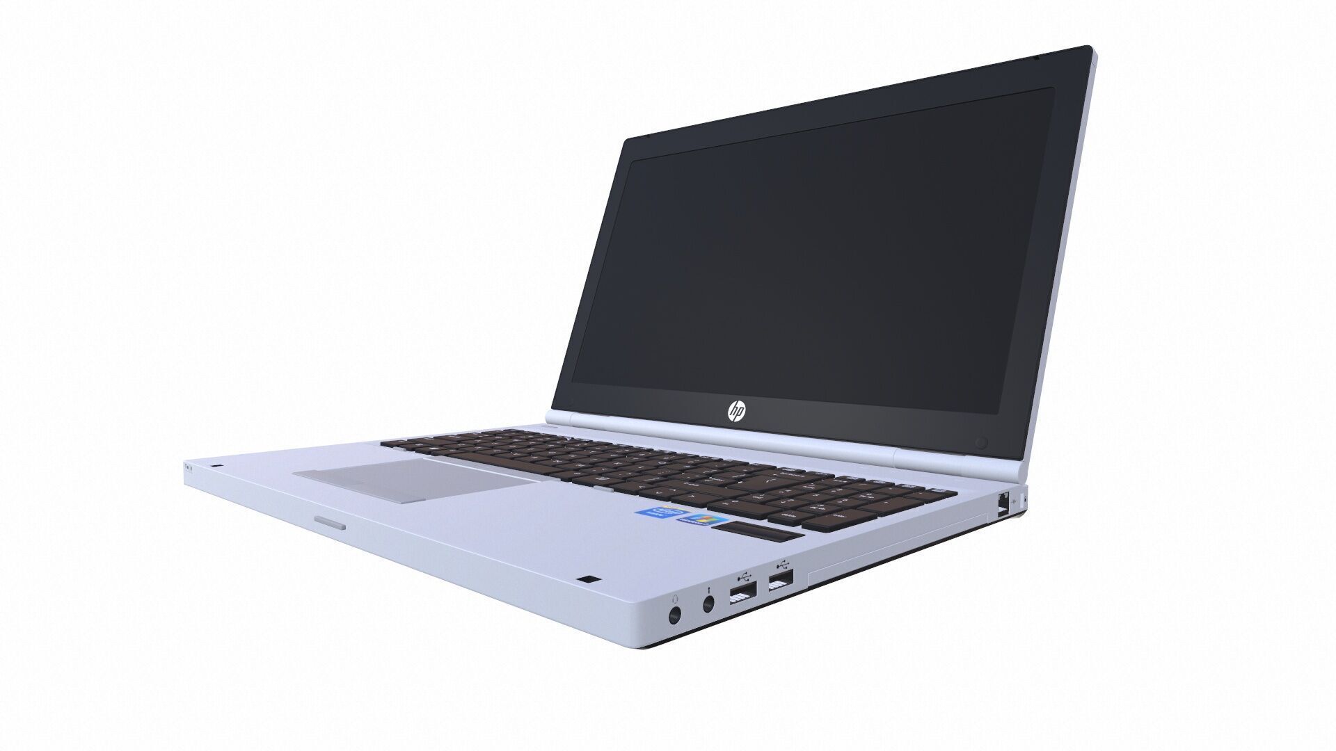 HP Laptop 3D model_2