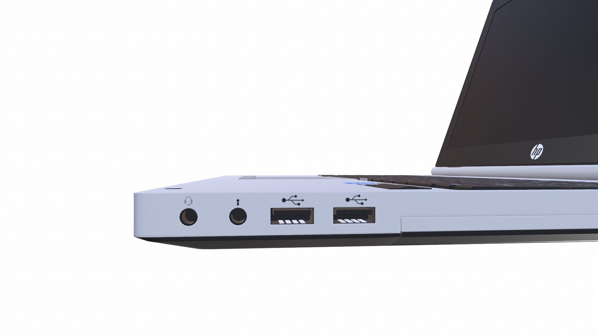 HP Laptop 3D model_5