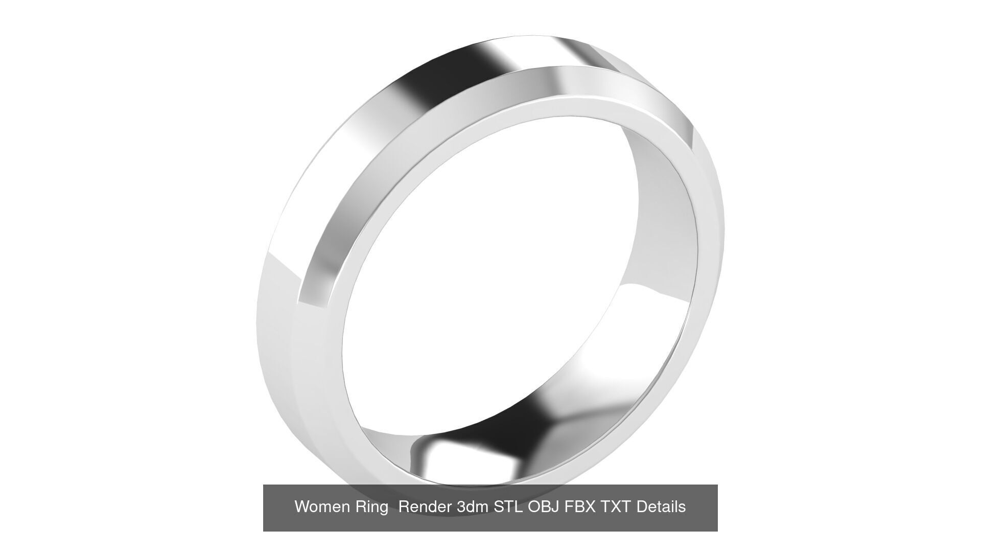 32 Wedding Band Ring Render 3dm STL OBJ FBX Details Collection _19