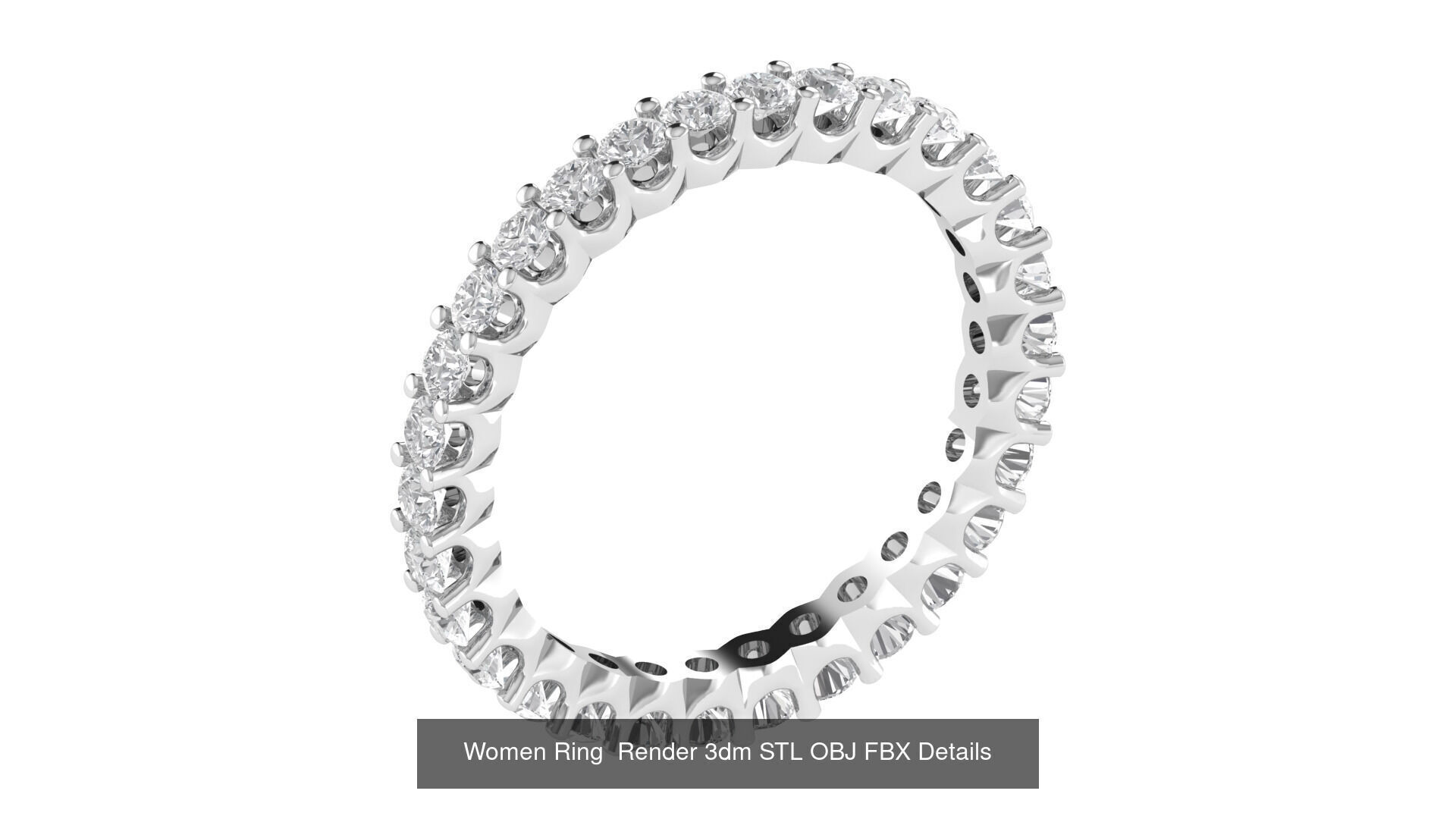 32 Wedding Band Ring Render 3dm STL OBJ FBX Details Collection _7