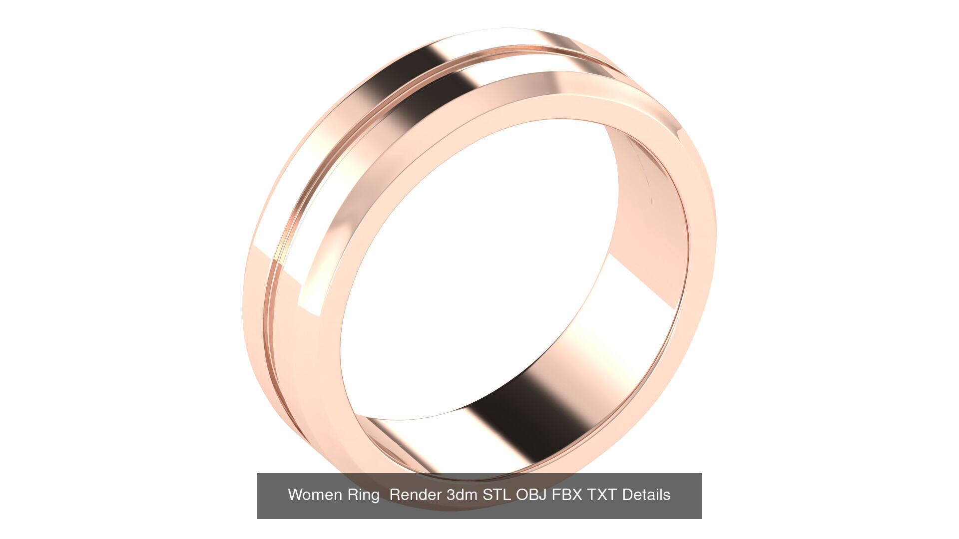 32 Wedding Band Ring Render 3dm STL OBJ FBX Details Collection _18