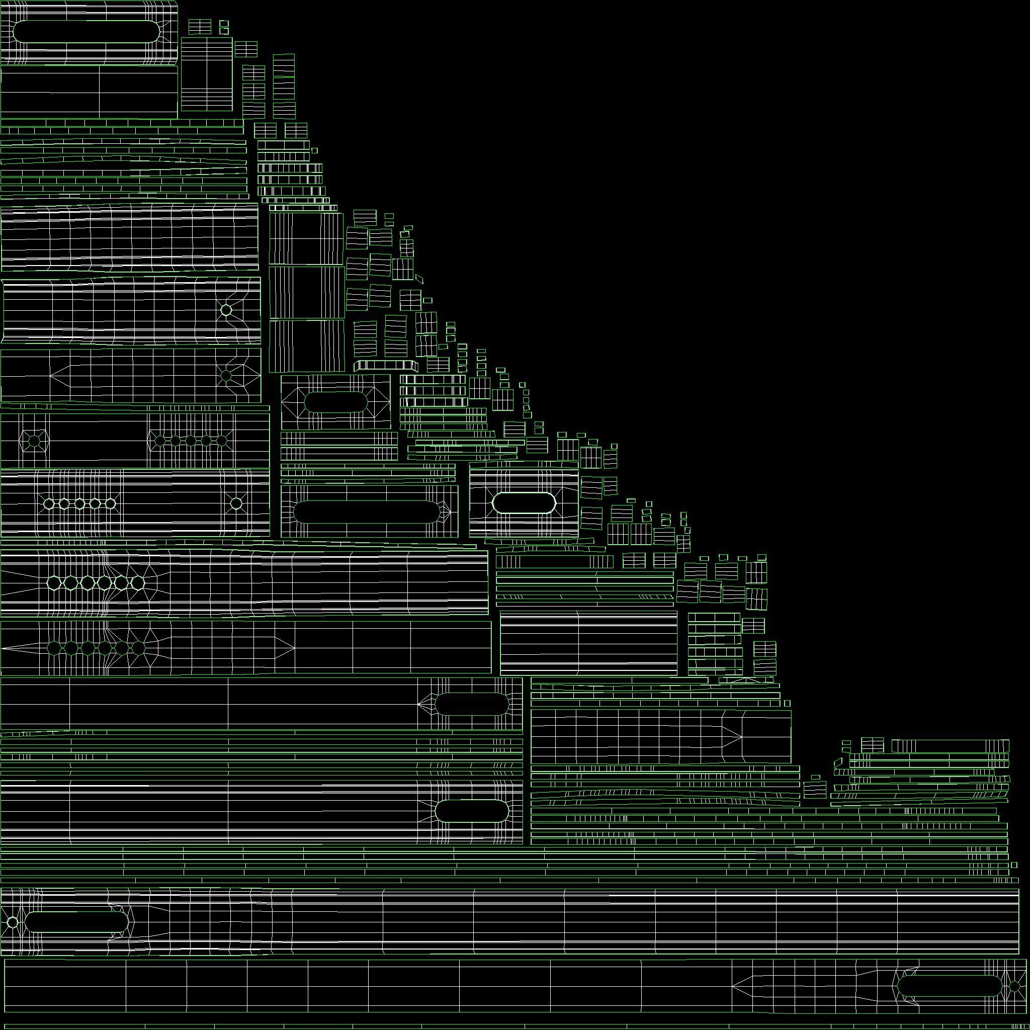 Honor Magic7 Pro White 3D model_16