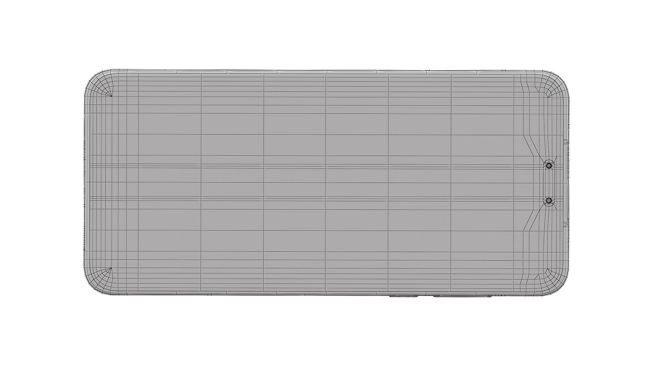 Honor Magic7 Pro White 3D model_19