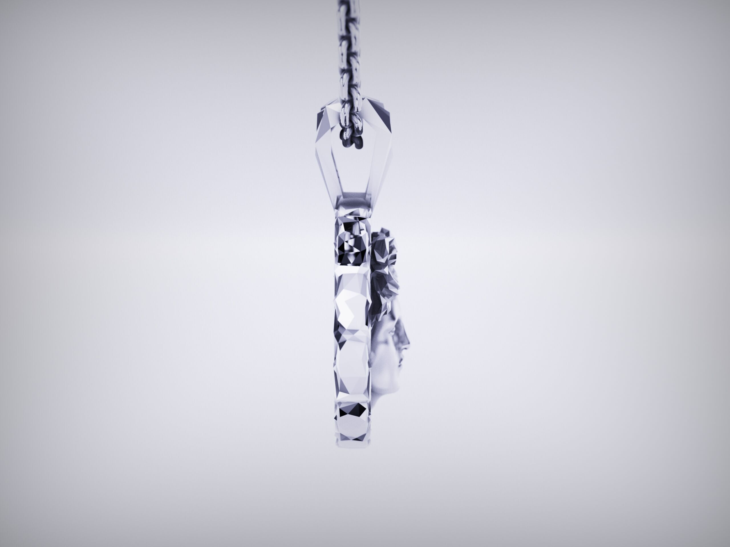 Apollo Coin Pendant For Print and Cast 3D Model 3D print model_4