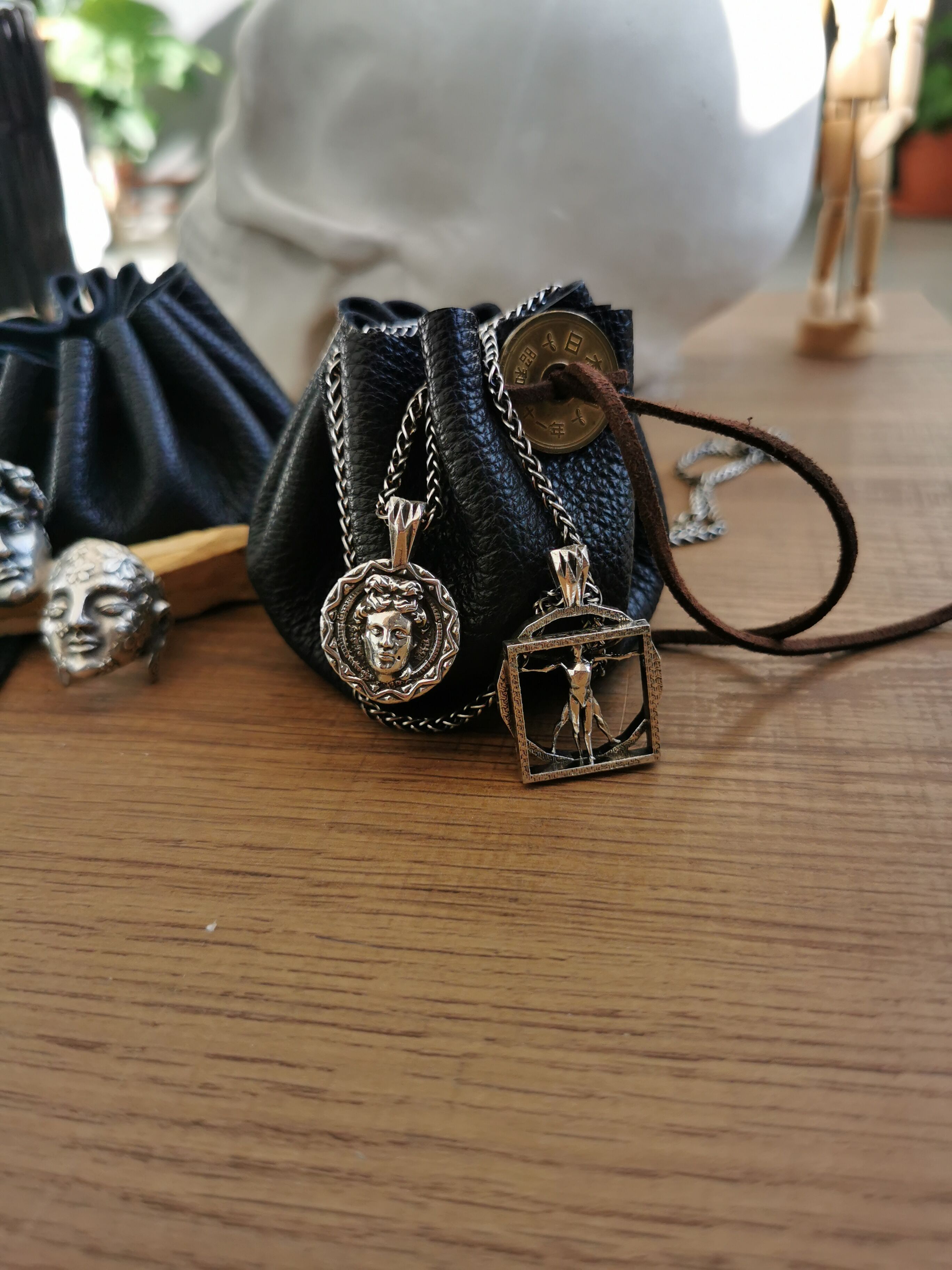 Apollo Coin Pendant For Print and Cast 3D Model 3D print model_20