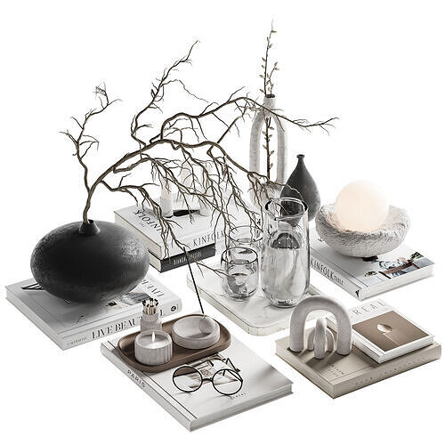 Decorative Set 21 3D model