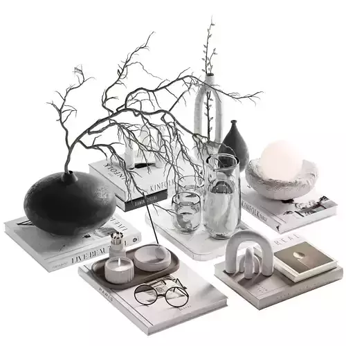 Decorative Set 21 3D model