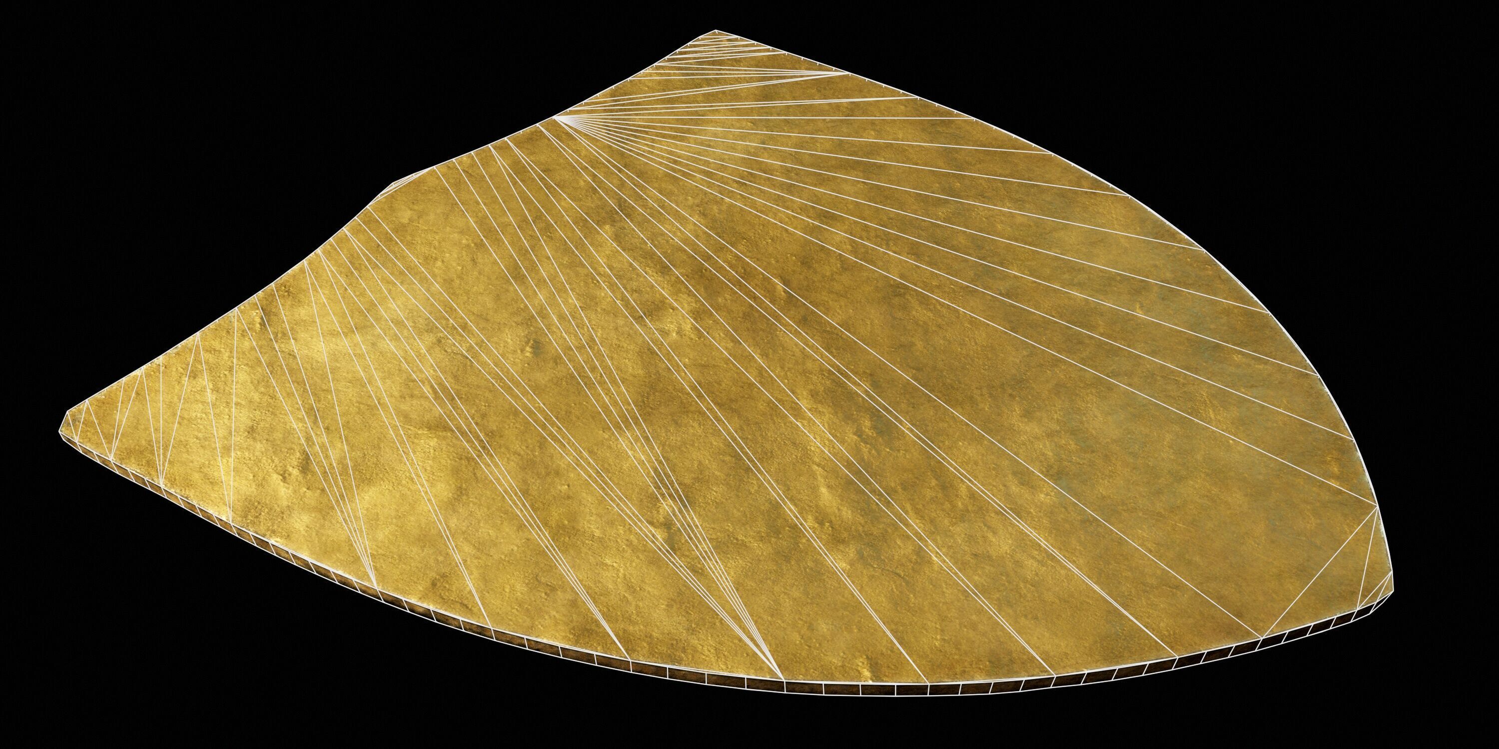 Bear Heraldic Emblem PBR Low-poly 3D model_8