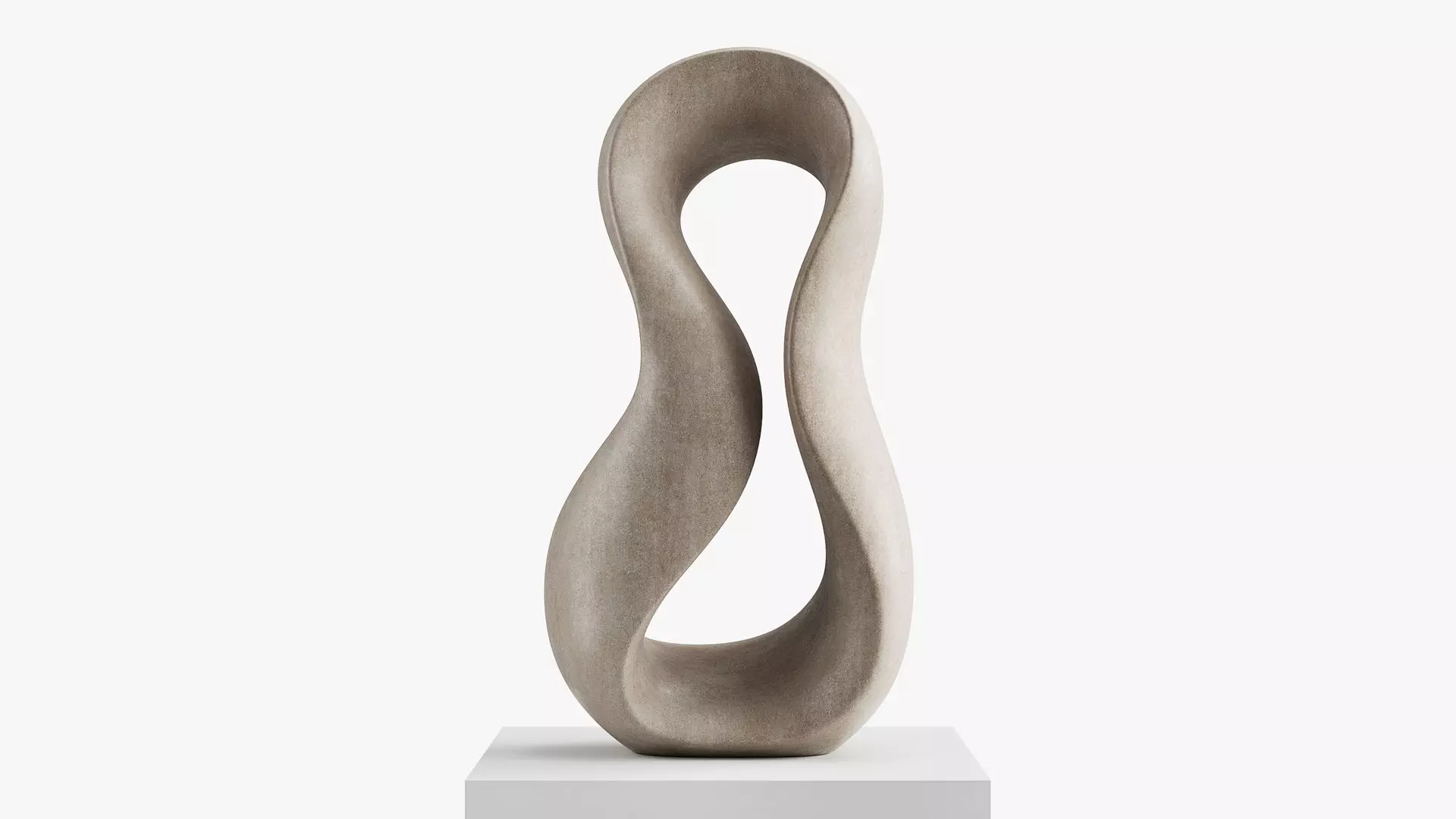 Abstract sculpture by Klaus W Rieck  Giro 3D model_0