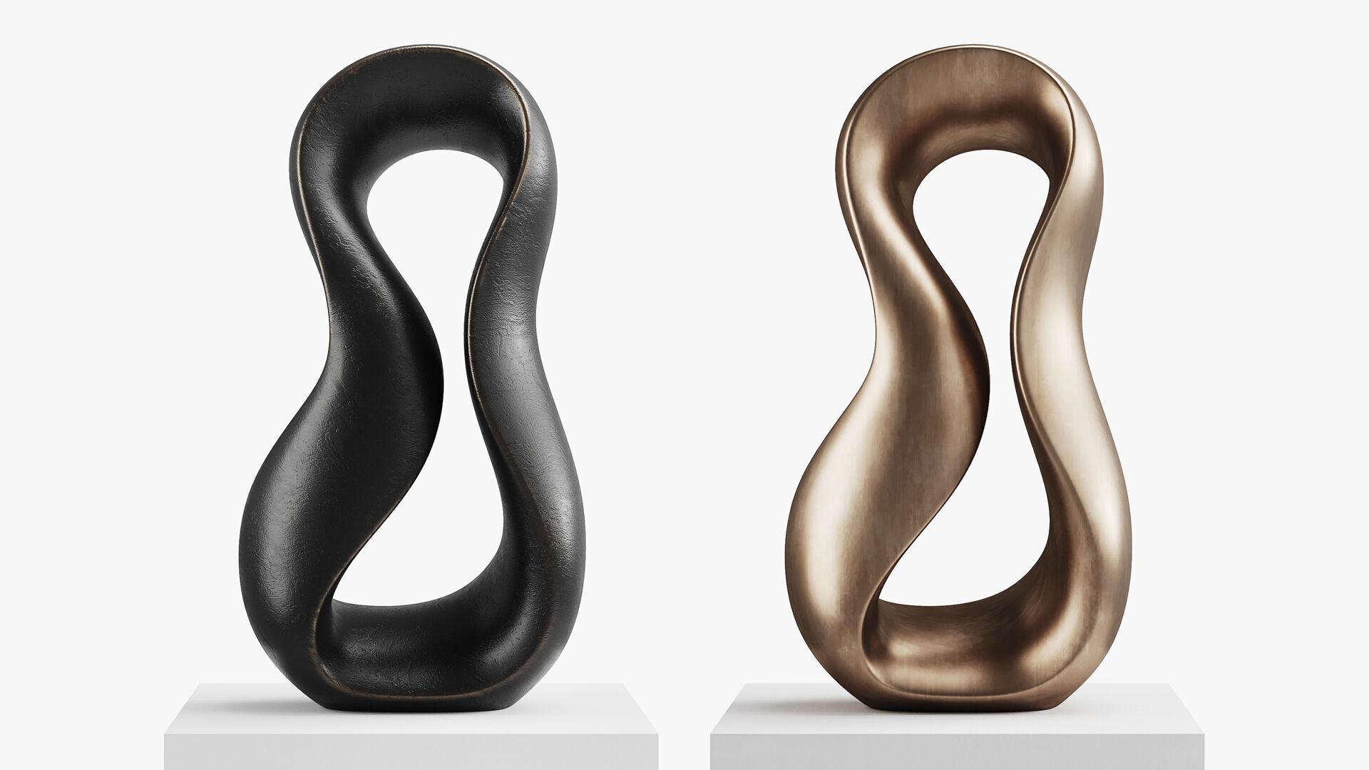 Abstract sculpture by Klaus W Rieck  Giro 3D model_2