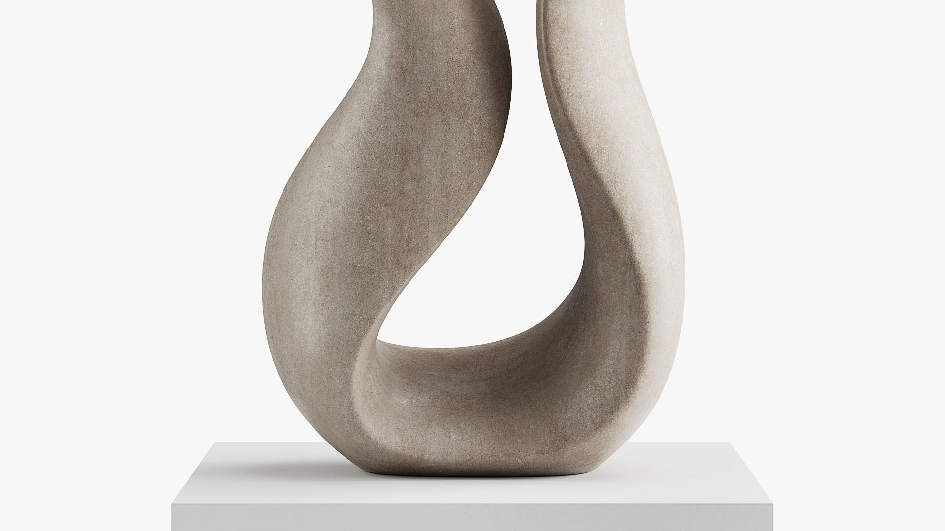 Abstract sculpture by Klaus W Rieck  Giro 3D model_3