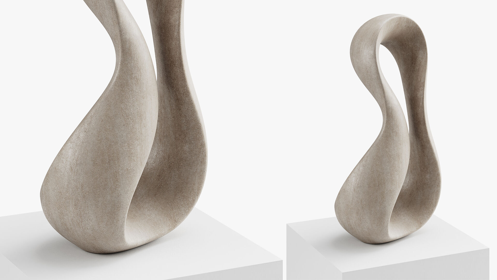 Abstract sculpture by Klaus W Rieck  Giro 3D model_4