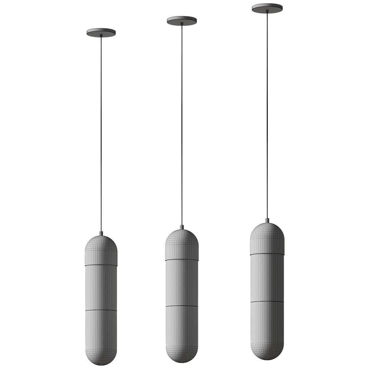 Mater - Firefly Pendant 3D model_2