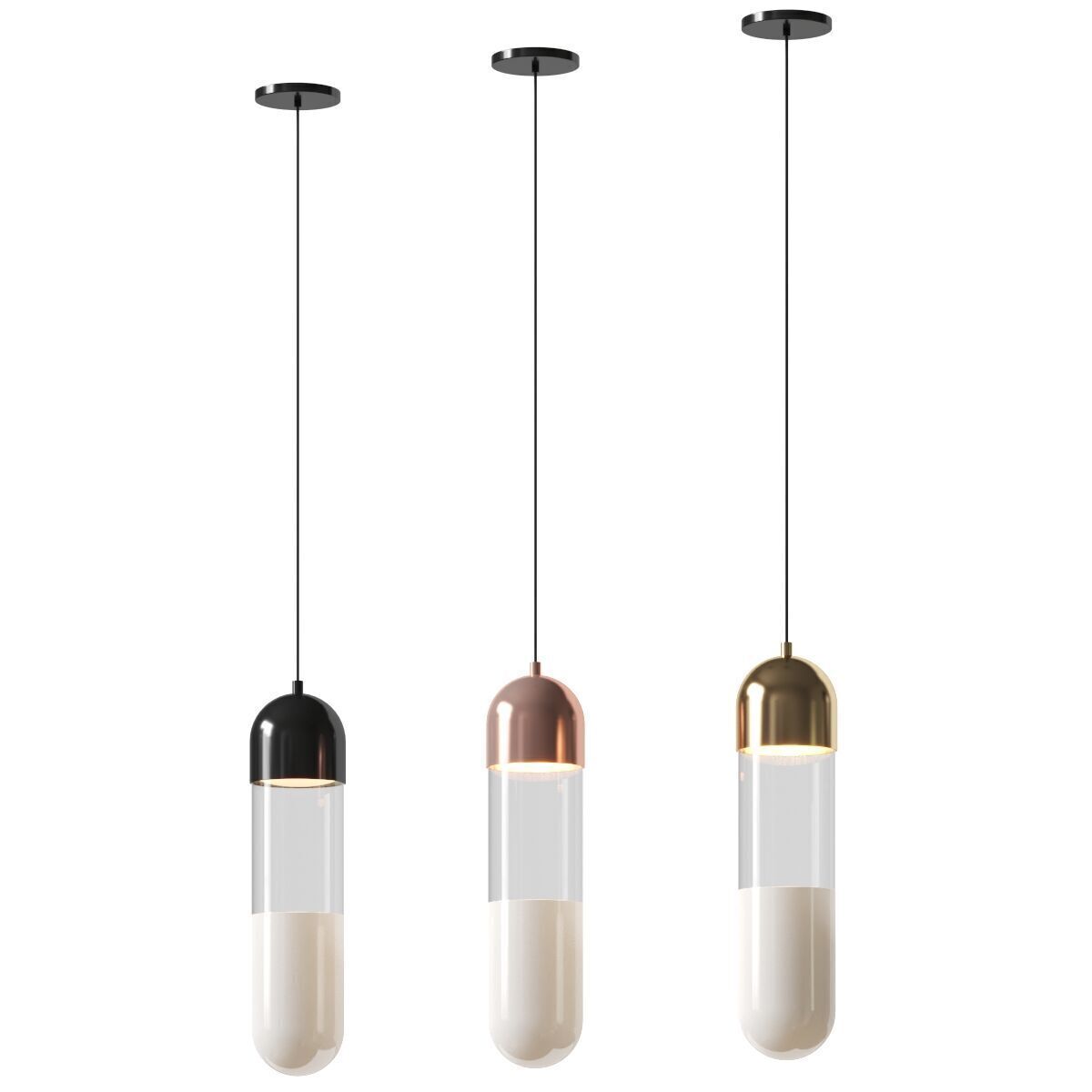 Mater - Firefly Pendant 3D model_1