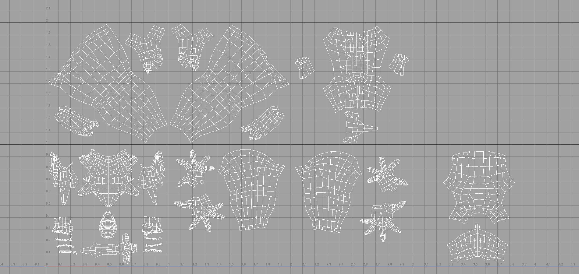 Raisher The Sky Reaper Game-Ready Animation pack Low-poly 3D model_12