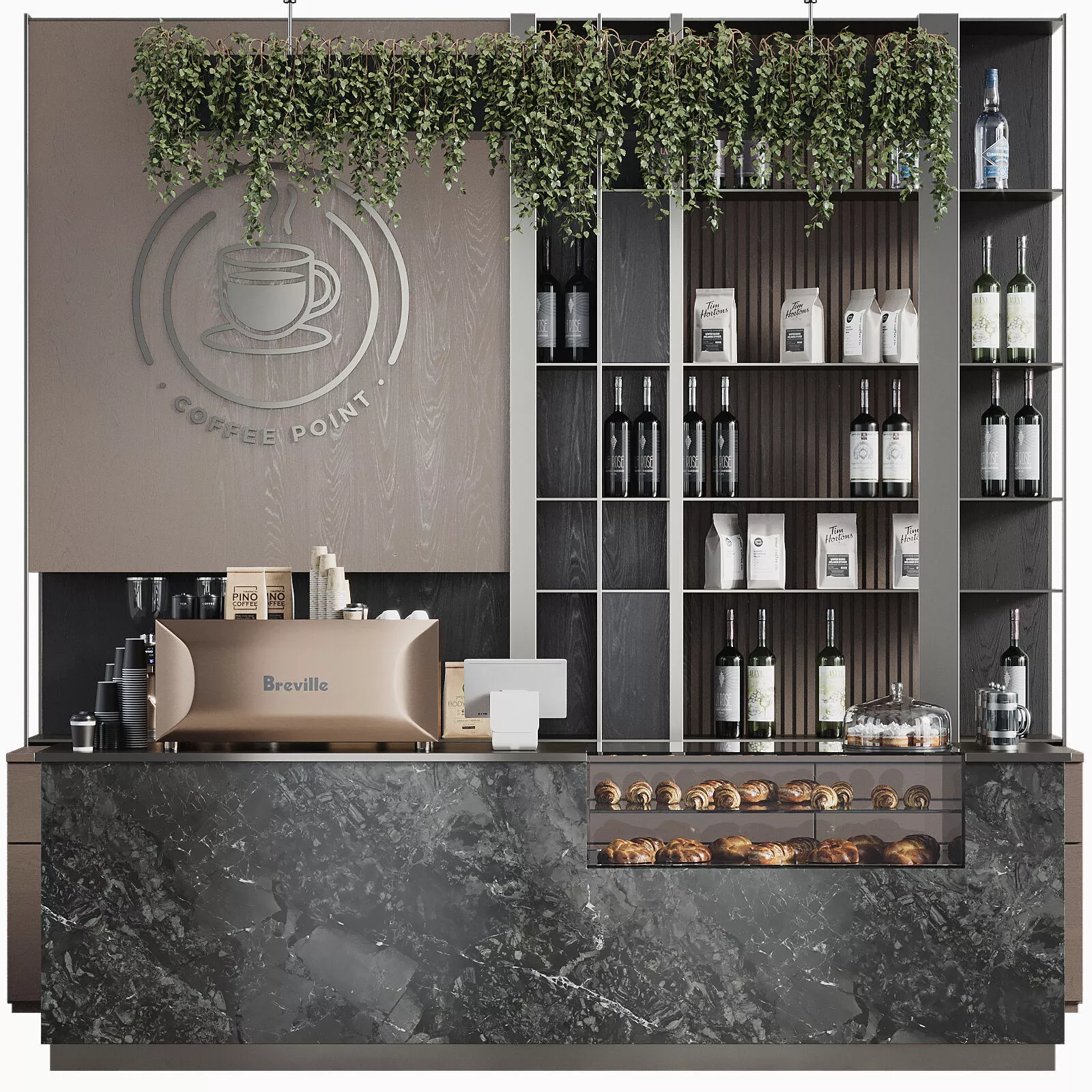 Coffee Bar 12 3D model