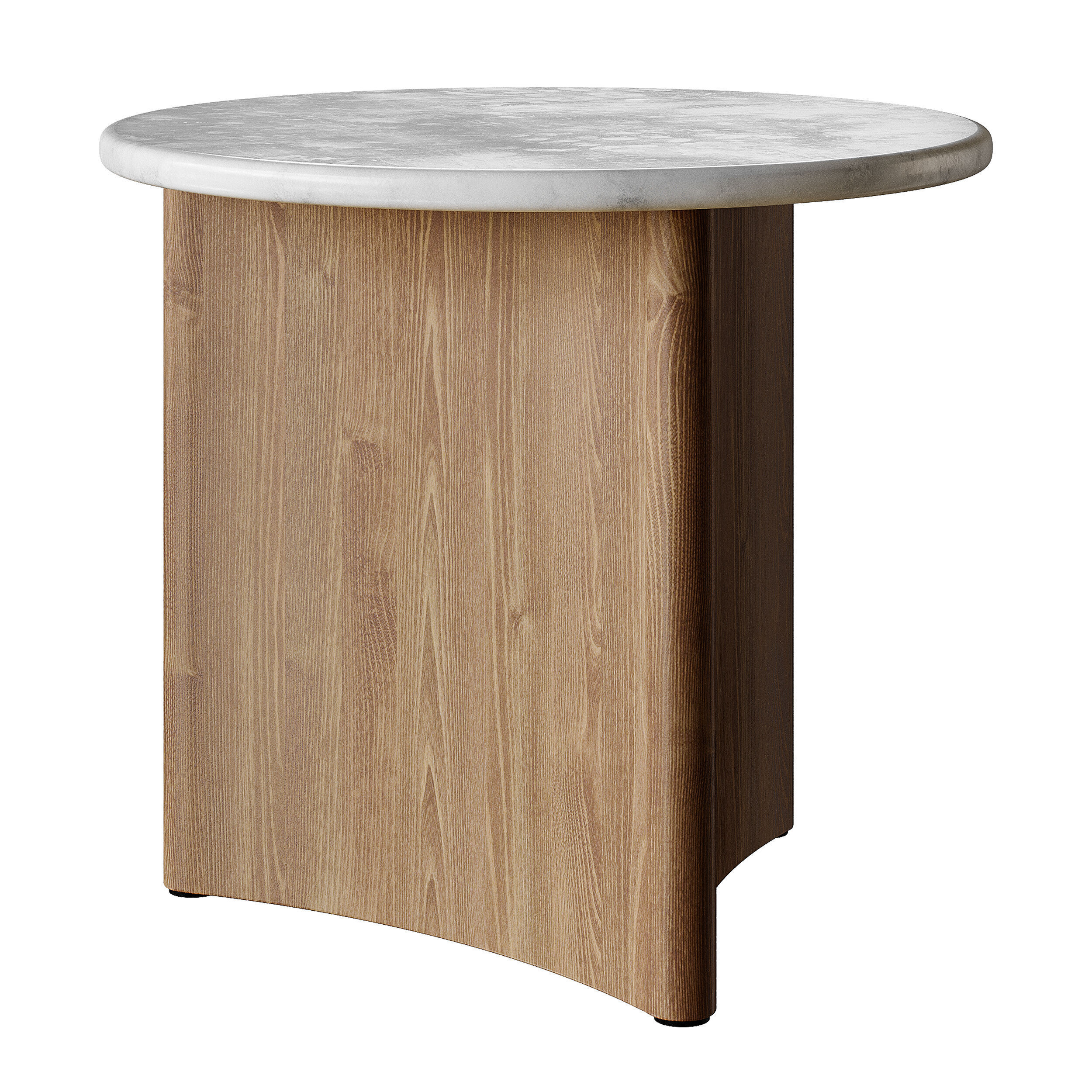 Zafar Nested Marble Coffee Table 3D model_2