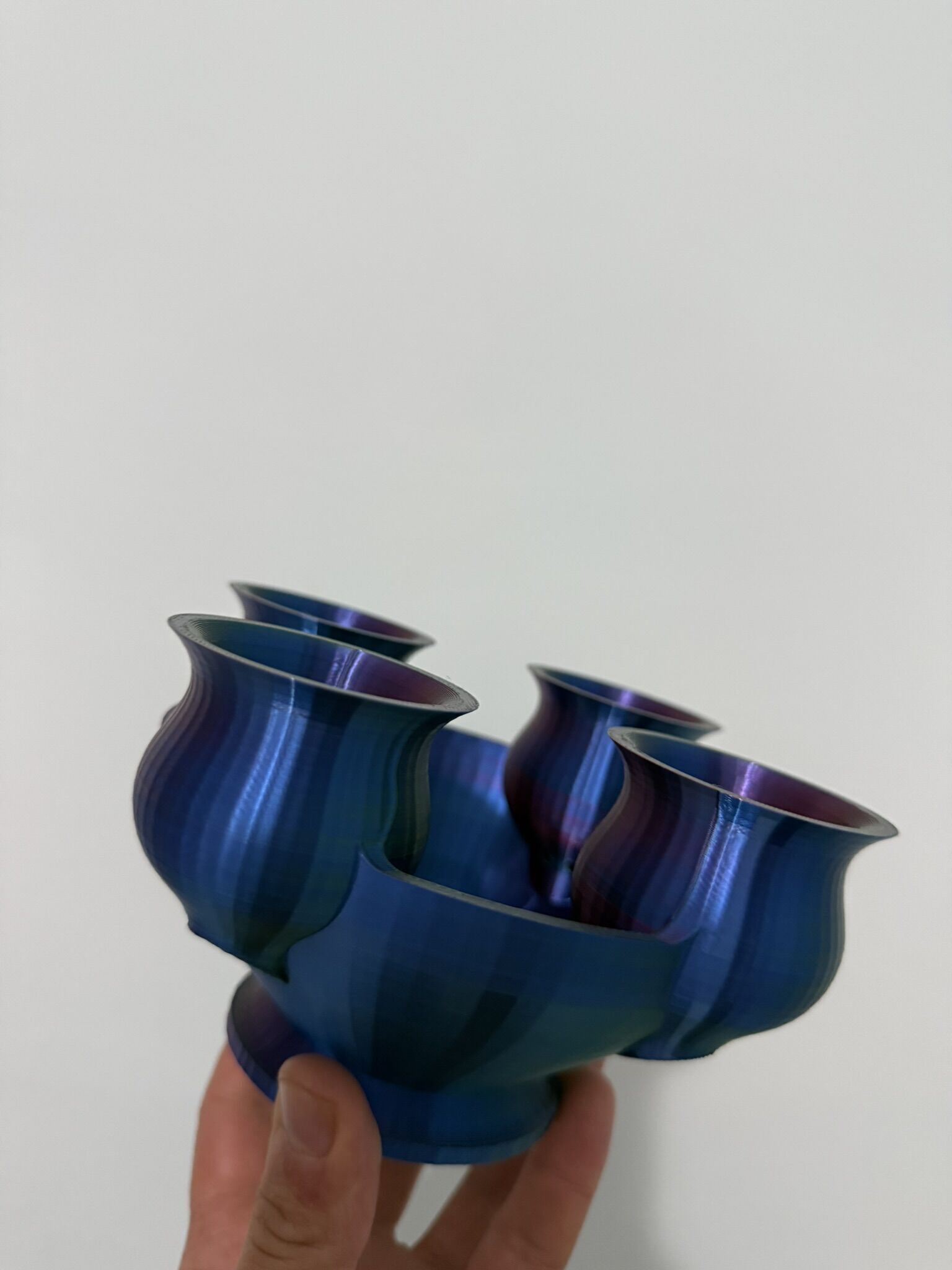 Multi Style Flower Pot Vase 3D print model_6